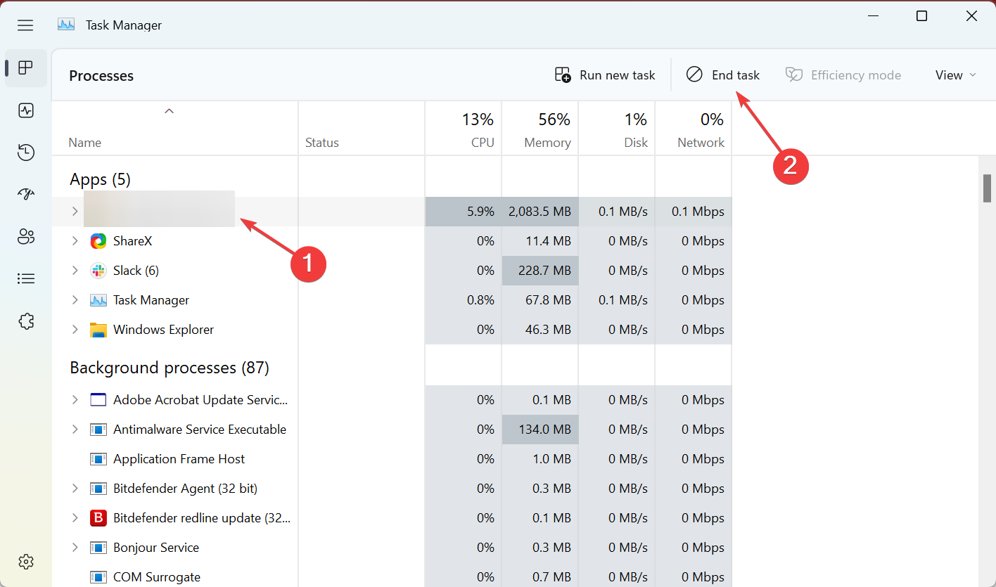 detenga las aplicaciones para reparar el sobrecalentamiento de la superficie de Microsoft