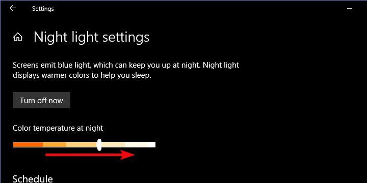 Corrección de la pantalla de tinte rojo de Windows 10