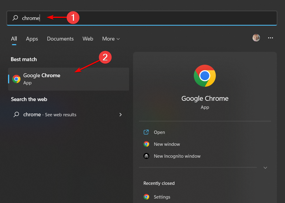 Las extensiones de contracción de búsqueda de Chrome no funcionan