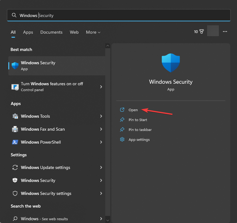 La seguridad de Windows abre la clave de Windows AMDRSServ.exe