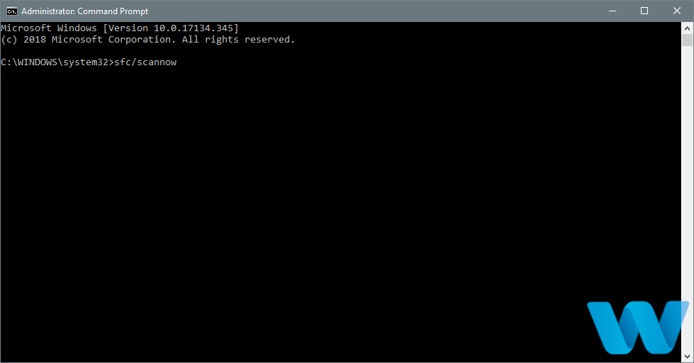 REGISTRY ERROR Windows 10 error sfc scan