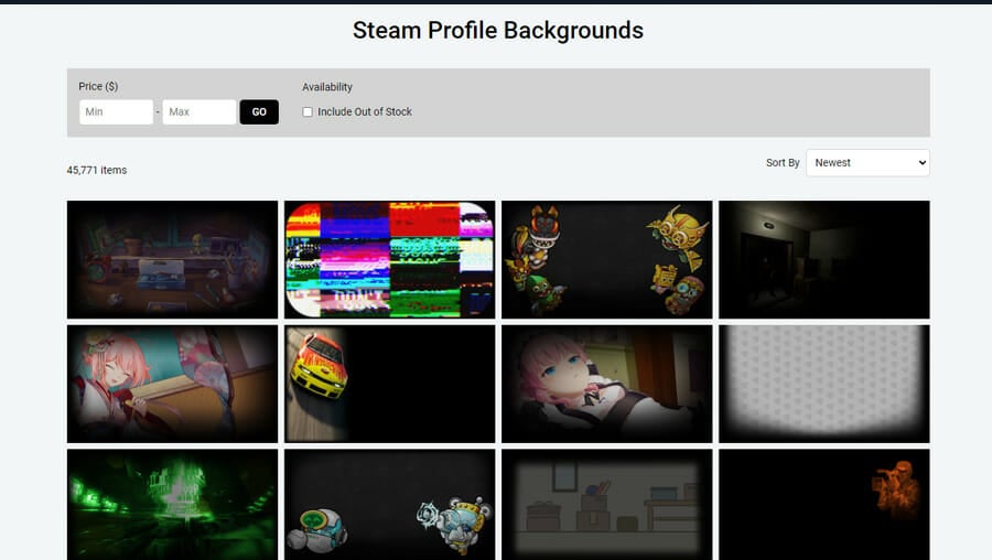 SteamBackgrounds.COM for profile