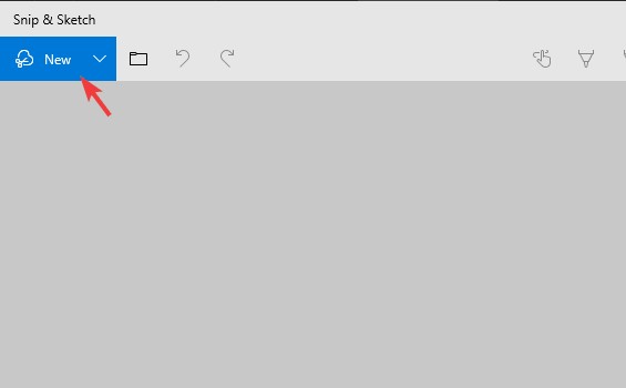 Captura de pantalla del nuevo botón de un monitor de Windows 10
