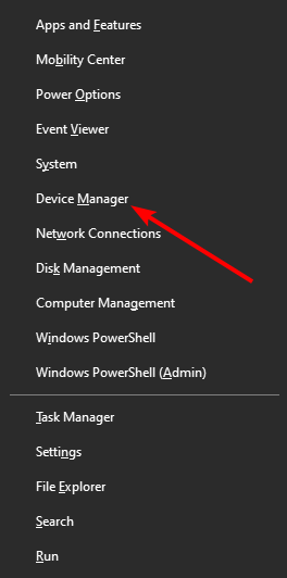 El administrador de dispositivos no está conectado, no hay conexiones disponibles