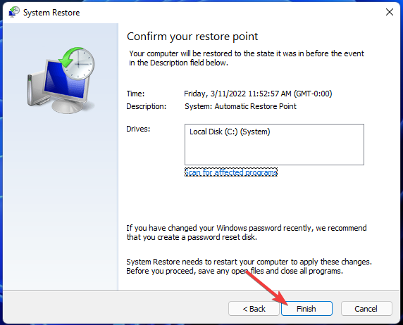 Error de activación del botón Salir de Windows 11 0x87e10bc6