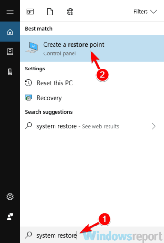 create a restore point wlanext.exe