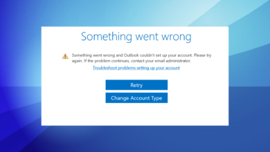 Photo of 5 formas rápidas de arreglar Outlook no pudieron configurar su cuenta