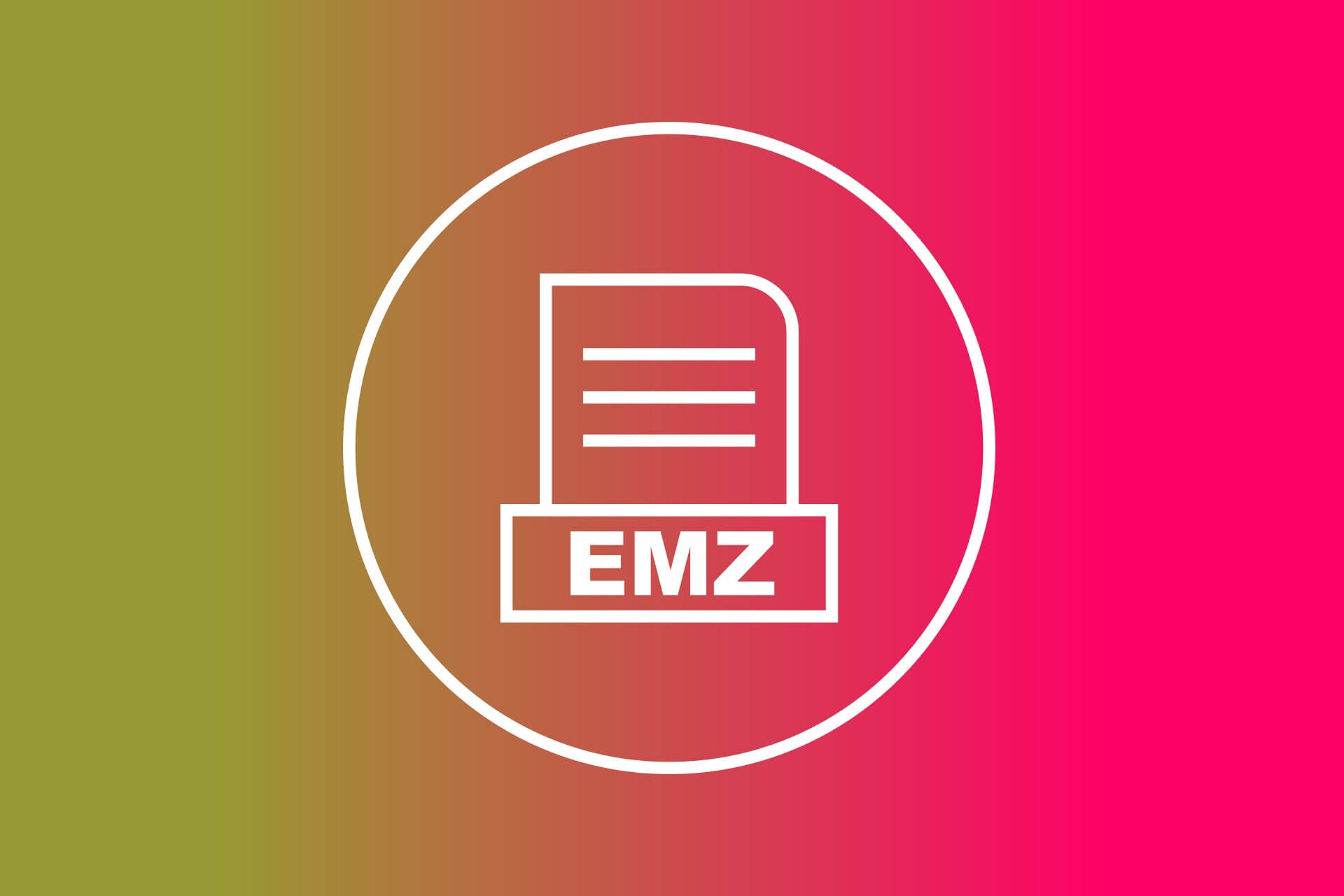 2 formas de abrir archivos EMZ en Windows 10