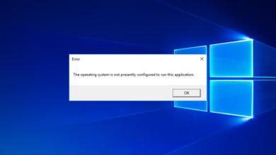 Photo of [Fix] Operating System is not Presently Configured to Run This Application