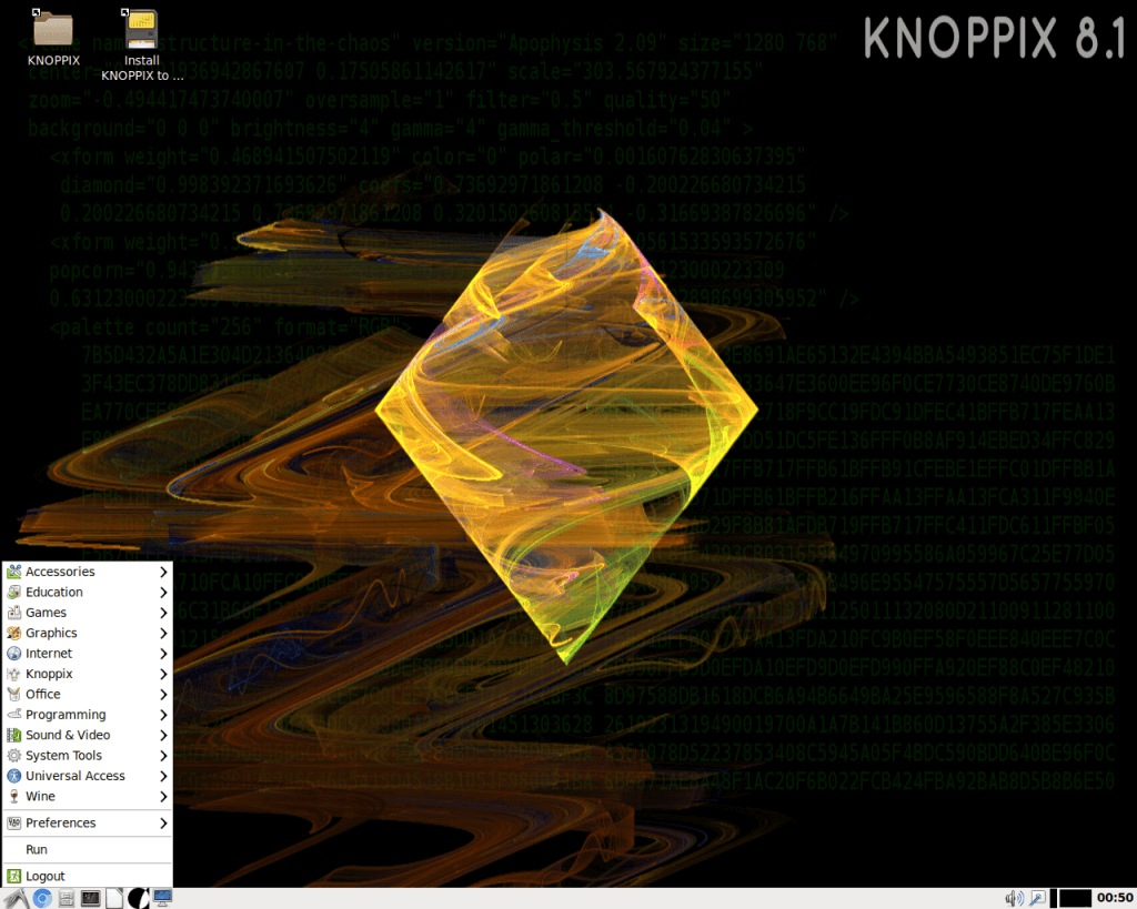 knoppix - emulador de linux