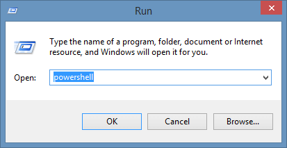 La apertura de scripts que ejecutan Powershell está deshabilitada para este error del sistema Powershell