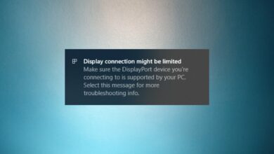 Photo of La conexión a la pantalla puede ser limitada [Solved]