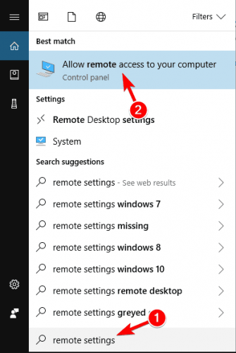 Unable to connect to remote PC, please verify Remote Desktop is enabled