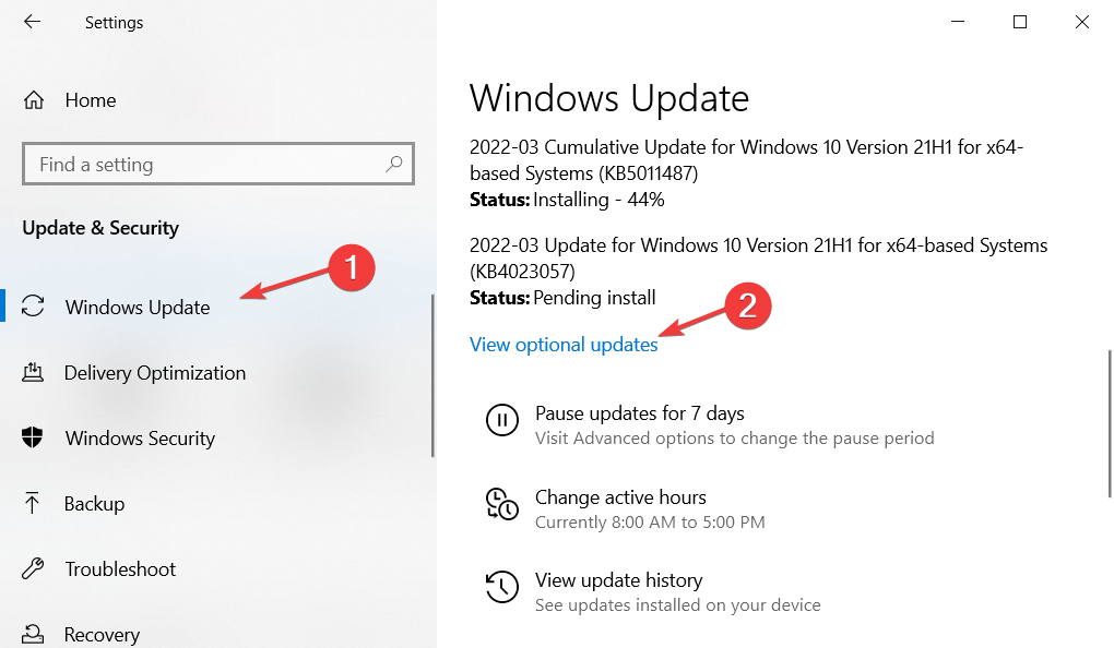 Windows-update-opcional Las aplicaciones de Windows 10 se cierran cuando se minimizan