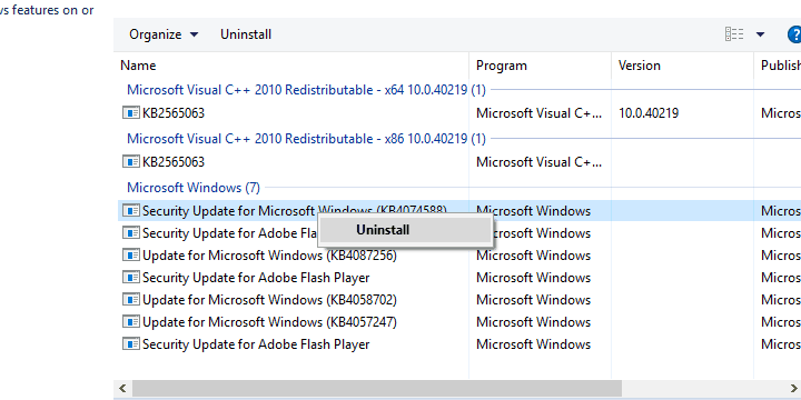 Error de Windows 10 al montar ISO / Windows 10 no pudo montar el archivo