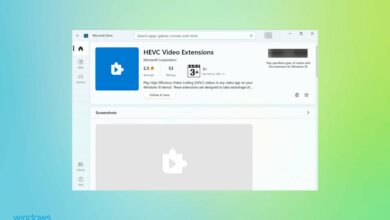Photo of Extensiones de video HEVC para Windows 11 [Install Guide]