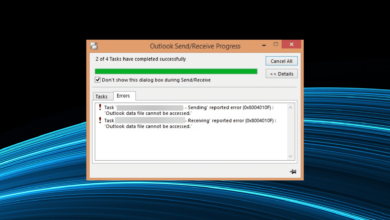 Photo of No se puede acceder al archivo de datos de Outlook: 5 soluciones para probar
