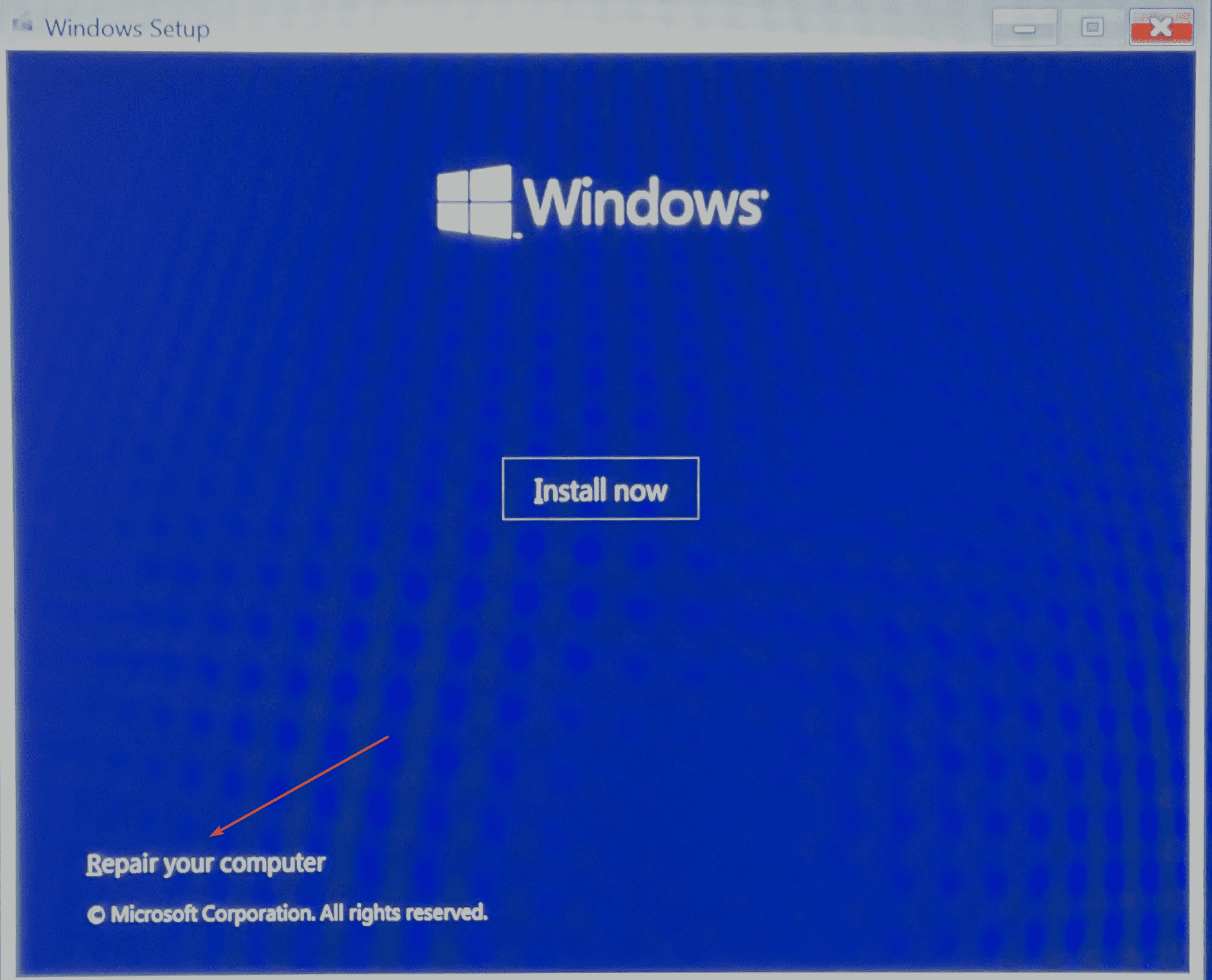 reparar su computadora para reparar la clave de recuperación de Windows 11 bitlocker